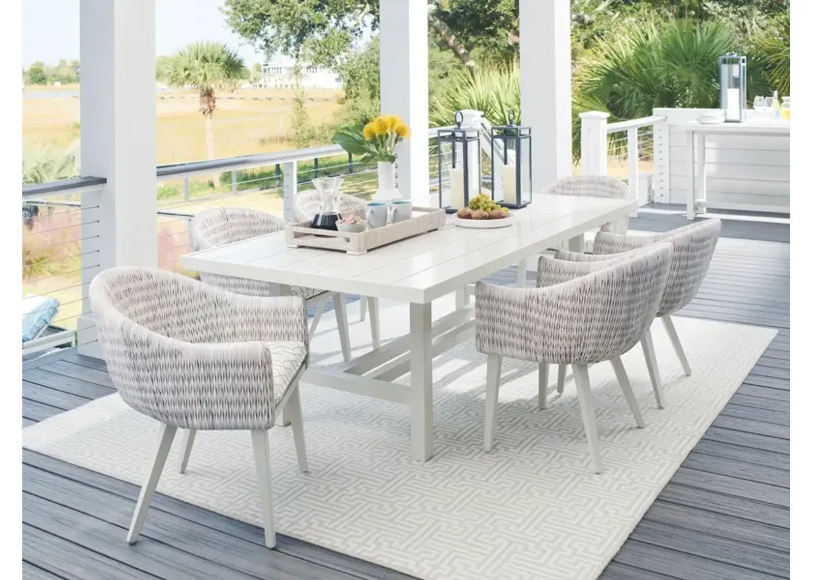 Tommy Bahama Outdoor by Lexington Seabrook Rectangular Dining Table