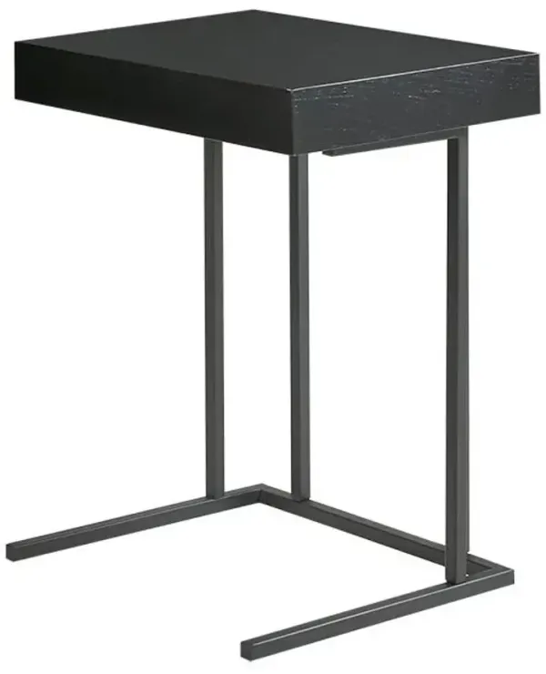 Olliix Ink+Ivy Black Wynn Pull Up Table