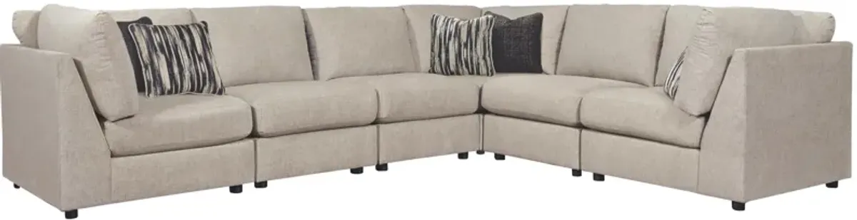 Ashley Kellway 6-Piece Bisque Sectional