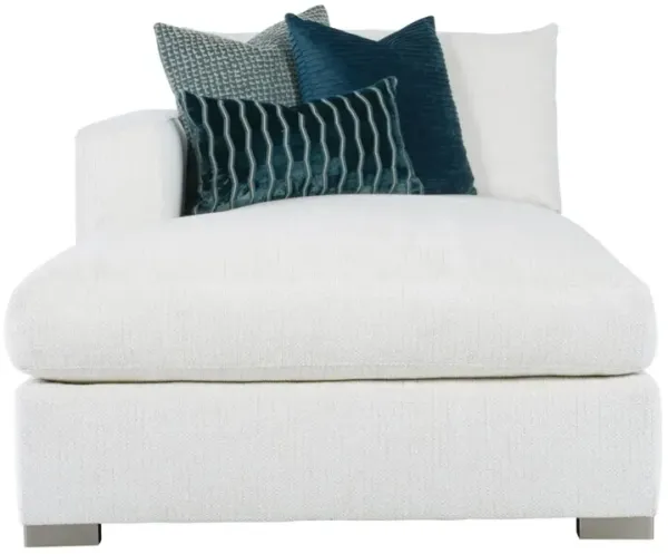 Bernhardt Contemporary Comfort Chic Chaise Lounge with Designer Accent Pillows