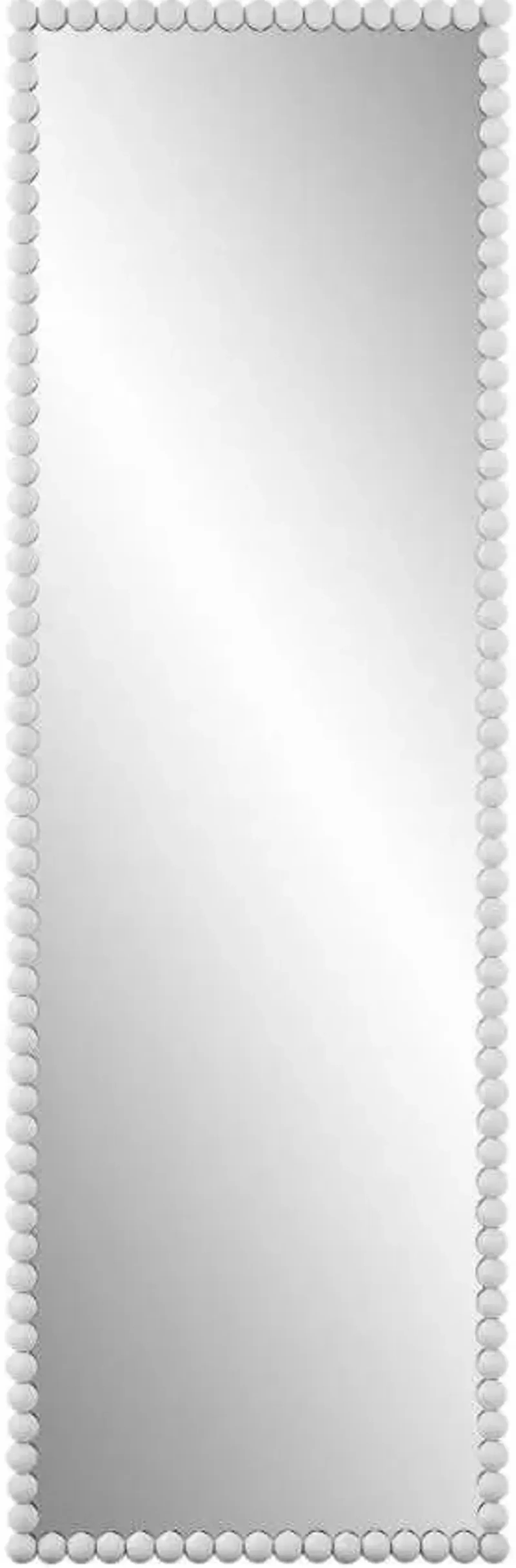 Uttermost Serna White Tall Floor Mirror