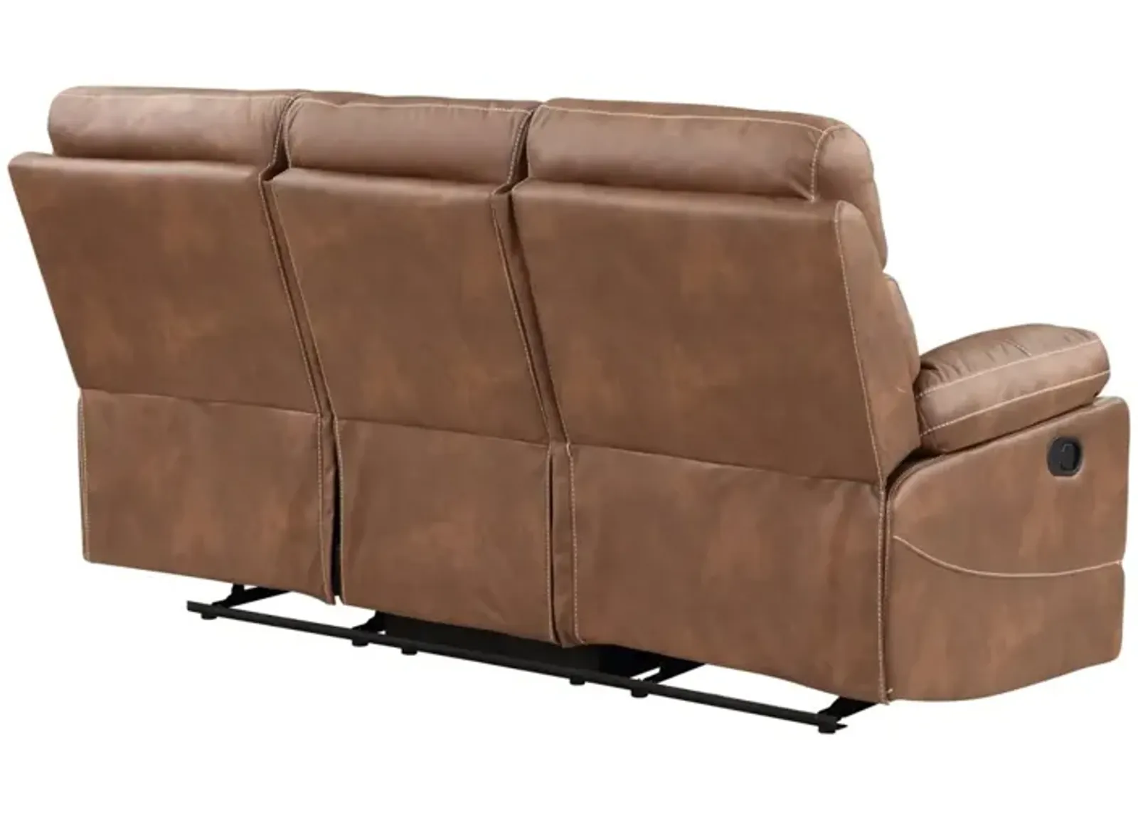 Steve Silver Rudger Manual Reclining Sofa Chestnut