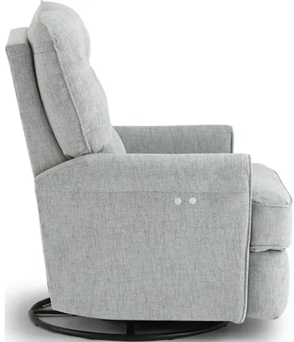 Best Home Carissa Power Swivel Glider Recliner