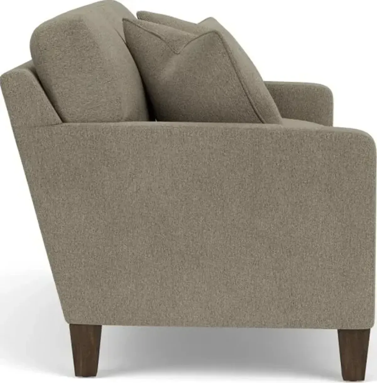 Flexsteel South Haven Contemporary Gray Dove Sofa