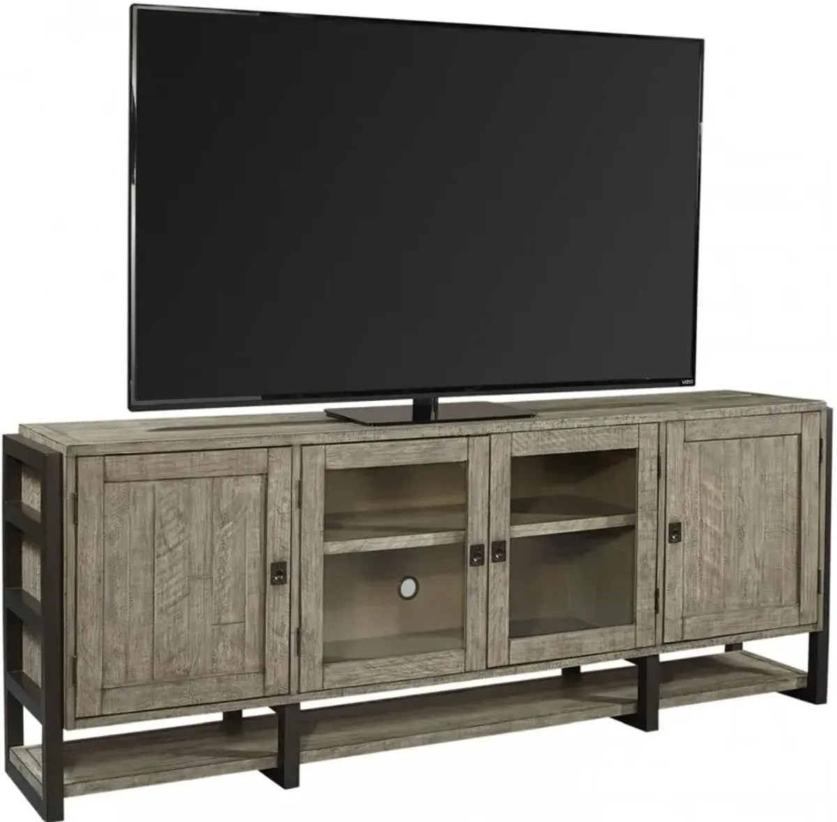 Aspenhome Grayson Cinder Gray 85 Inch TV Stand Console