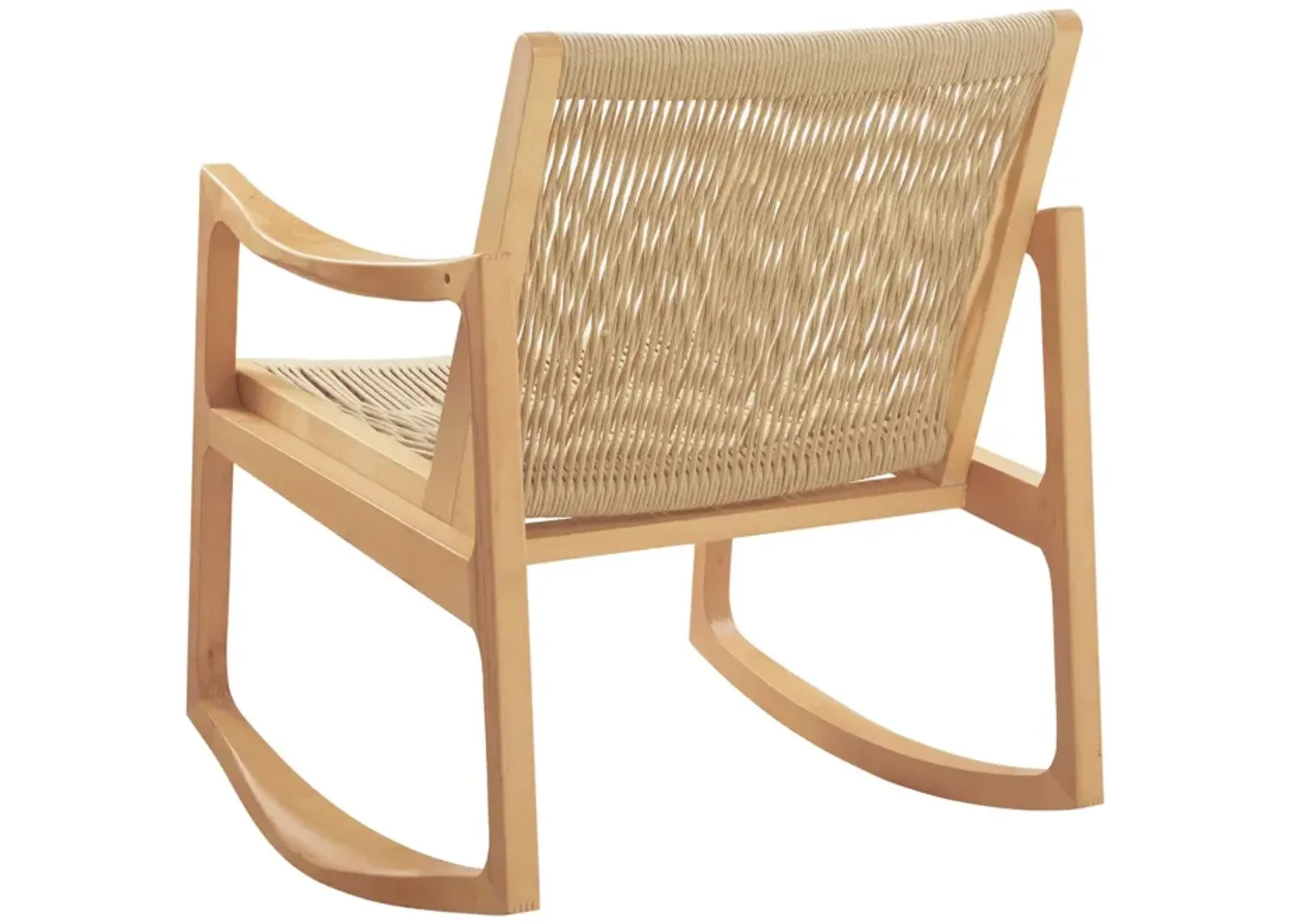 Powell Jeno Woven Rocking Chair Natural