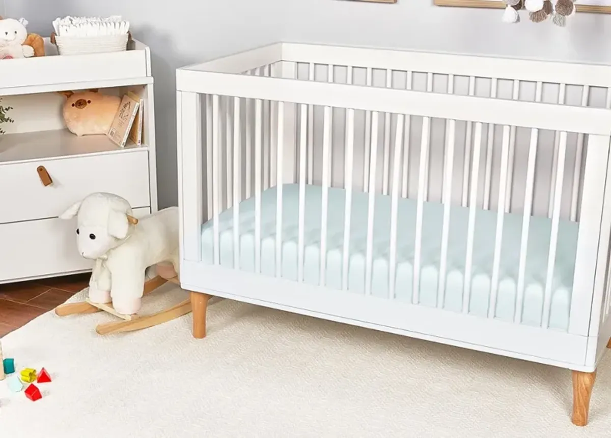 Bedgear Baby Blue Hyper-Wool Performance Crib Sheet