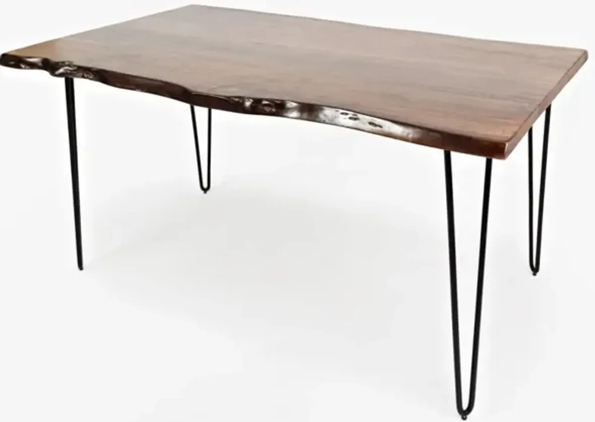 Jofran Nature's Edge 60 Inch Dining Table Light Chestnut