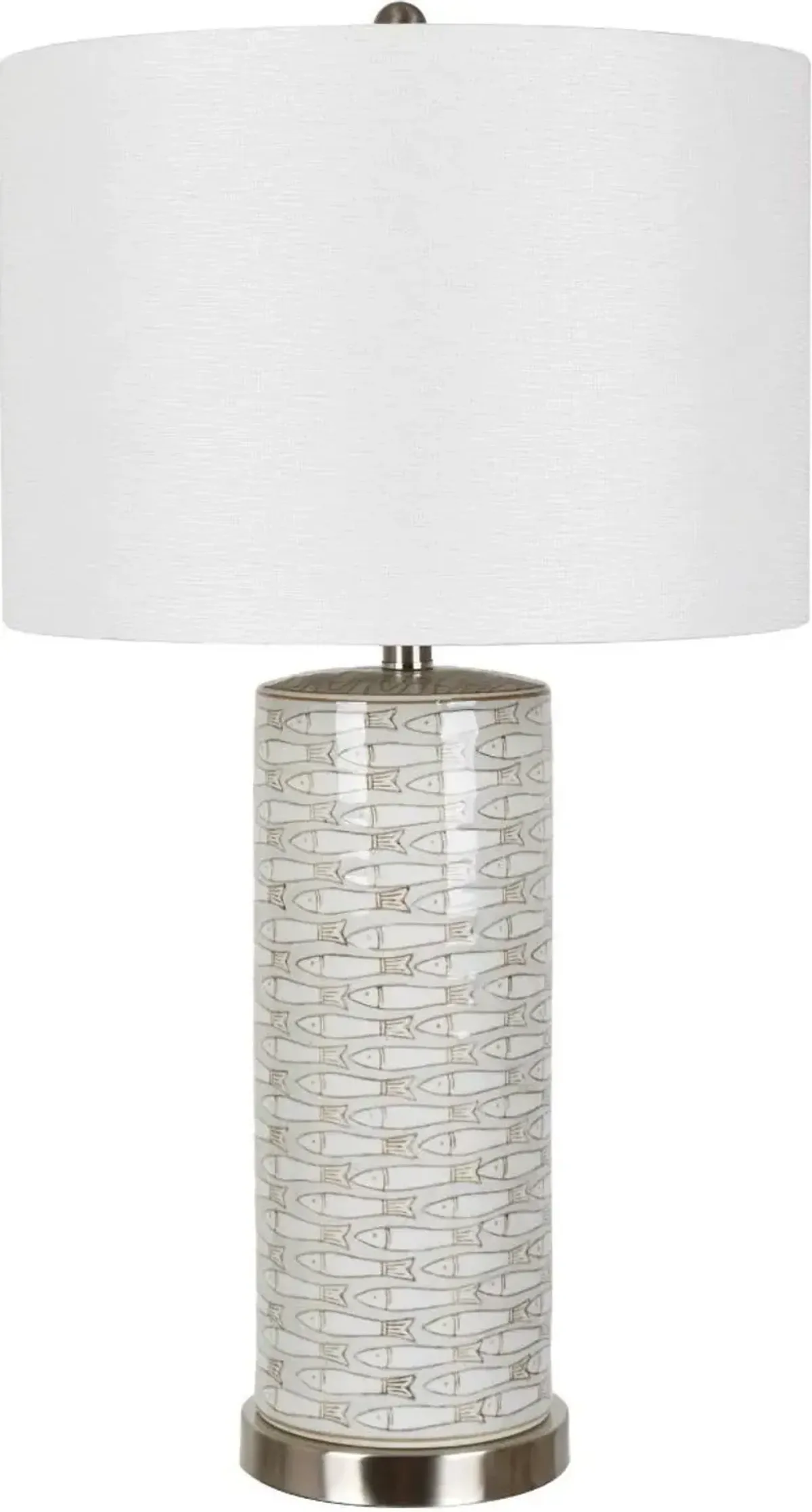 WHITE MORRISON TABLE LAMP