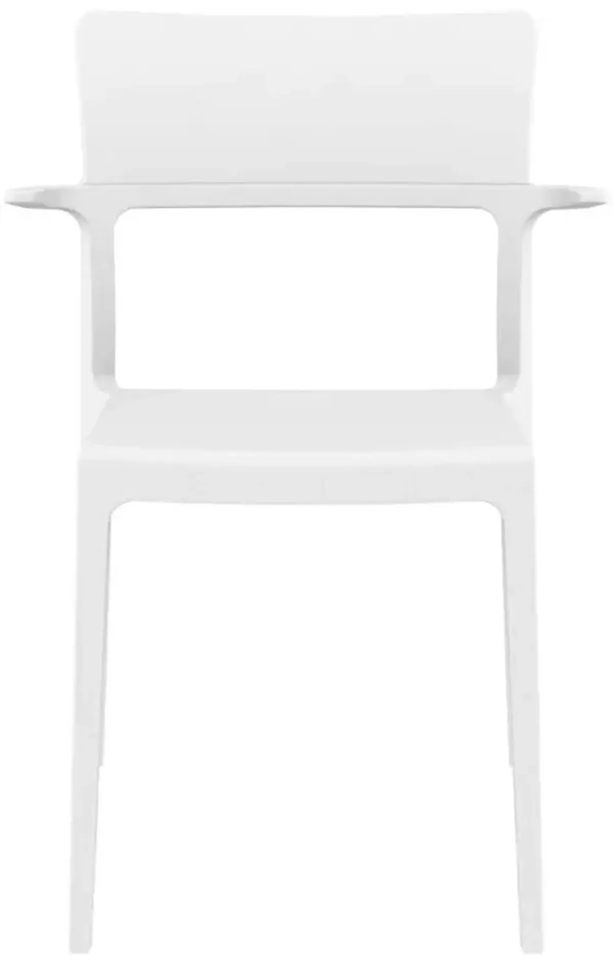 Compamia Plus Arm Patio Chair White