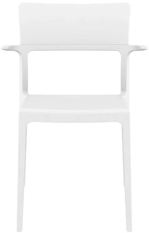 PLUS ARM CHAIR WHITE