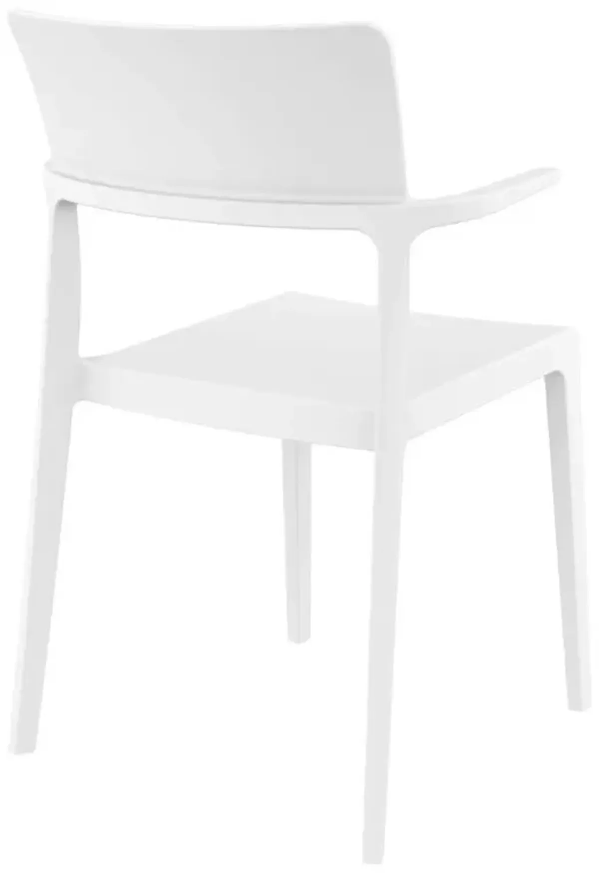 Compamia Plus Arm Patio Chair White