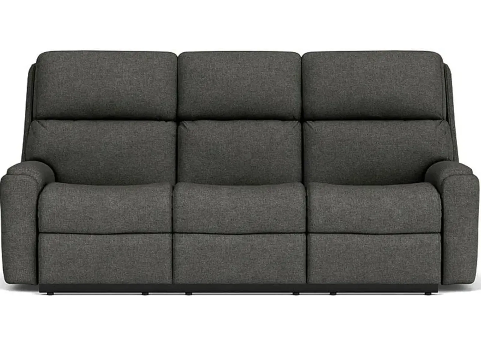 Flexsteel Rio Gray Ash Reclining Sofa