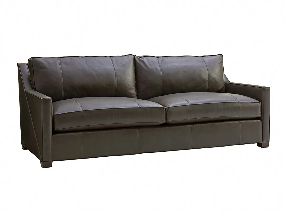 WRIGHT LEATHER SOFA LEXINGTON LEATHER