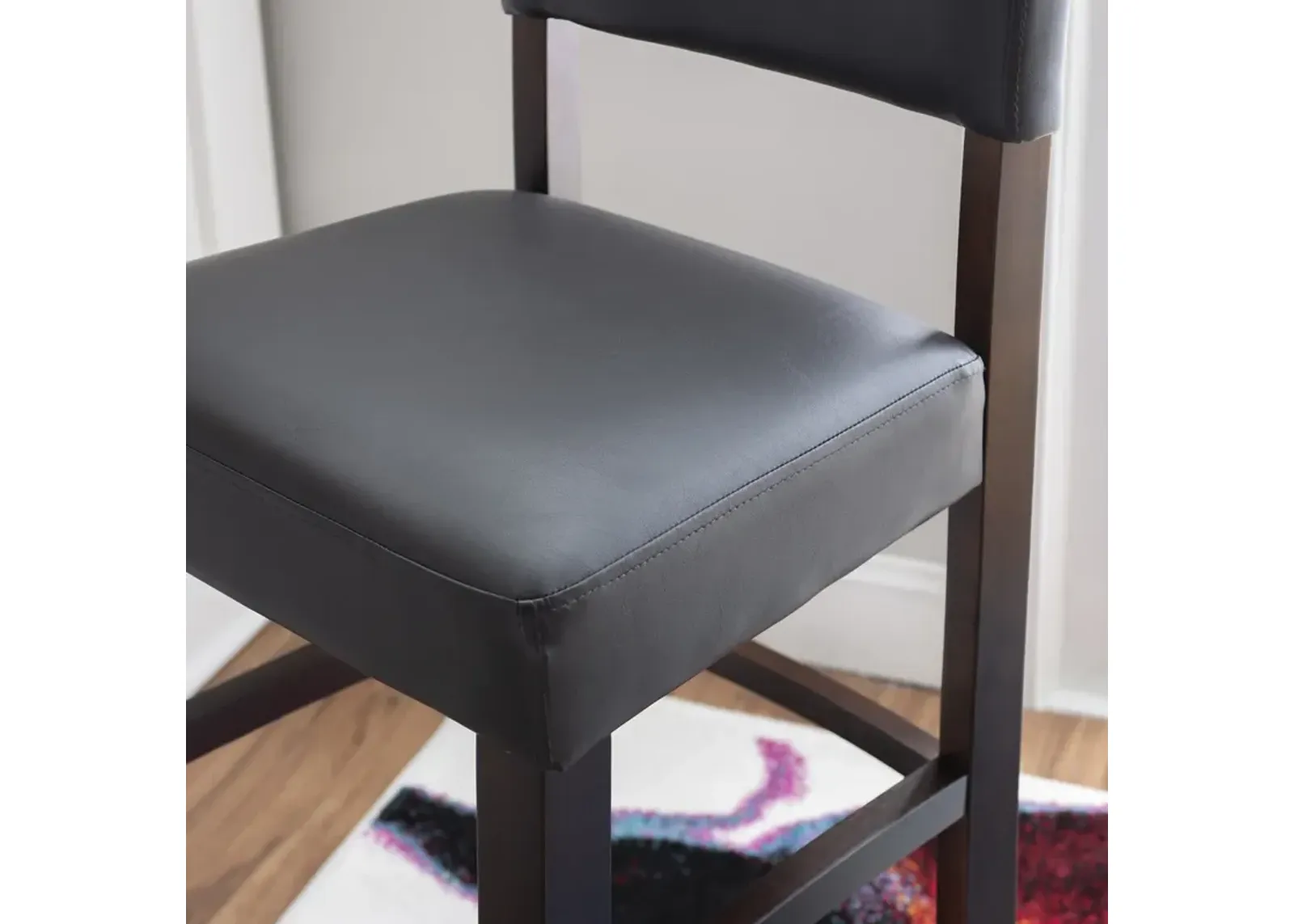 Linon Monaco Bar Stool Espresso