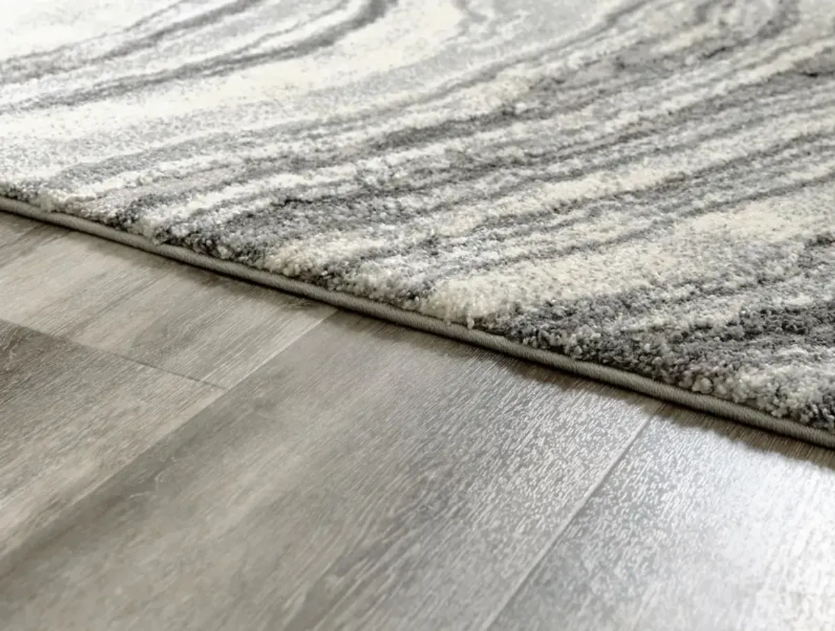 Ashley Wysdale Medium Rug Cream/Gray Signature Design