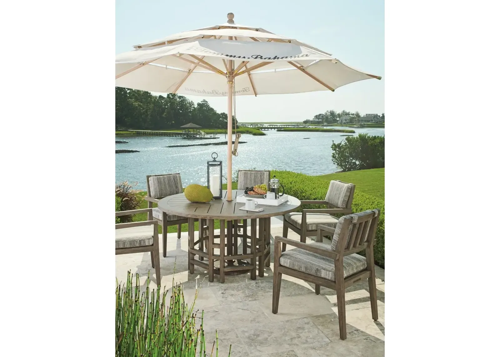 Tommy Bahama Outdoor by Lexington La Jolla Round Dining Table