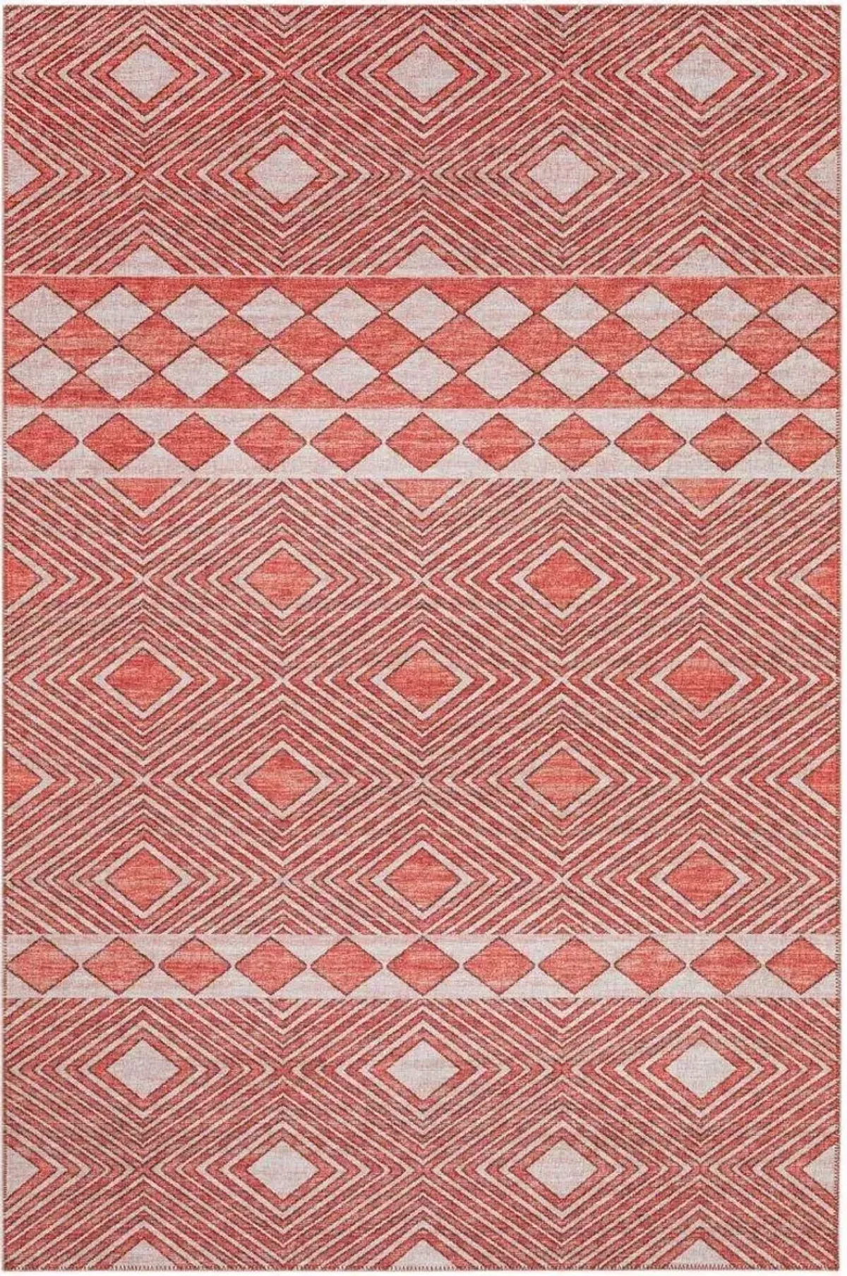 Dalyn Captivating Paprika Trellis 5'X8' Area Rug