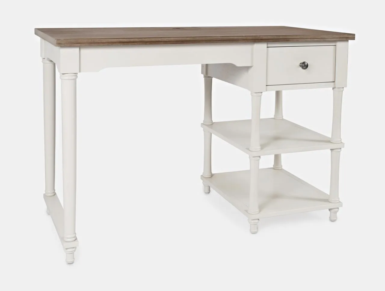 GRAFTON FARMS POWER DESK WHITE