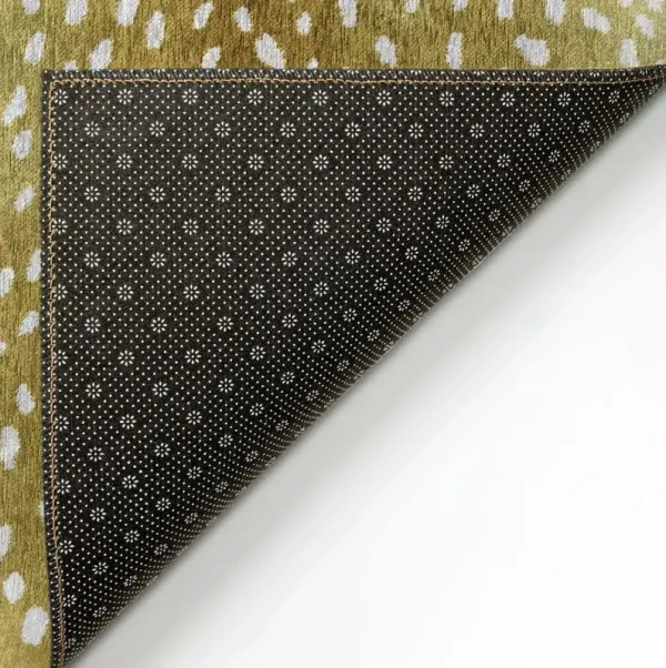 Dalyn Aurum Spots Luxe Gilded Fawn Designer 5'X8' Area Rug