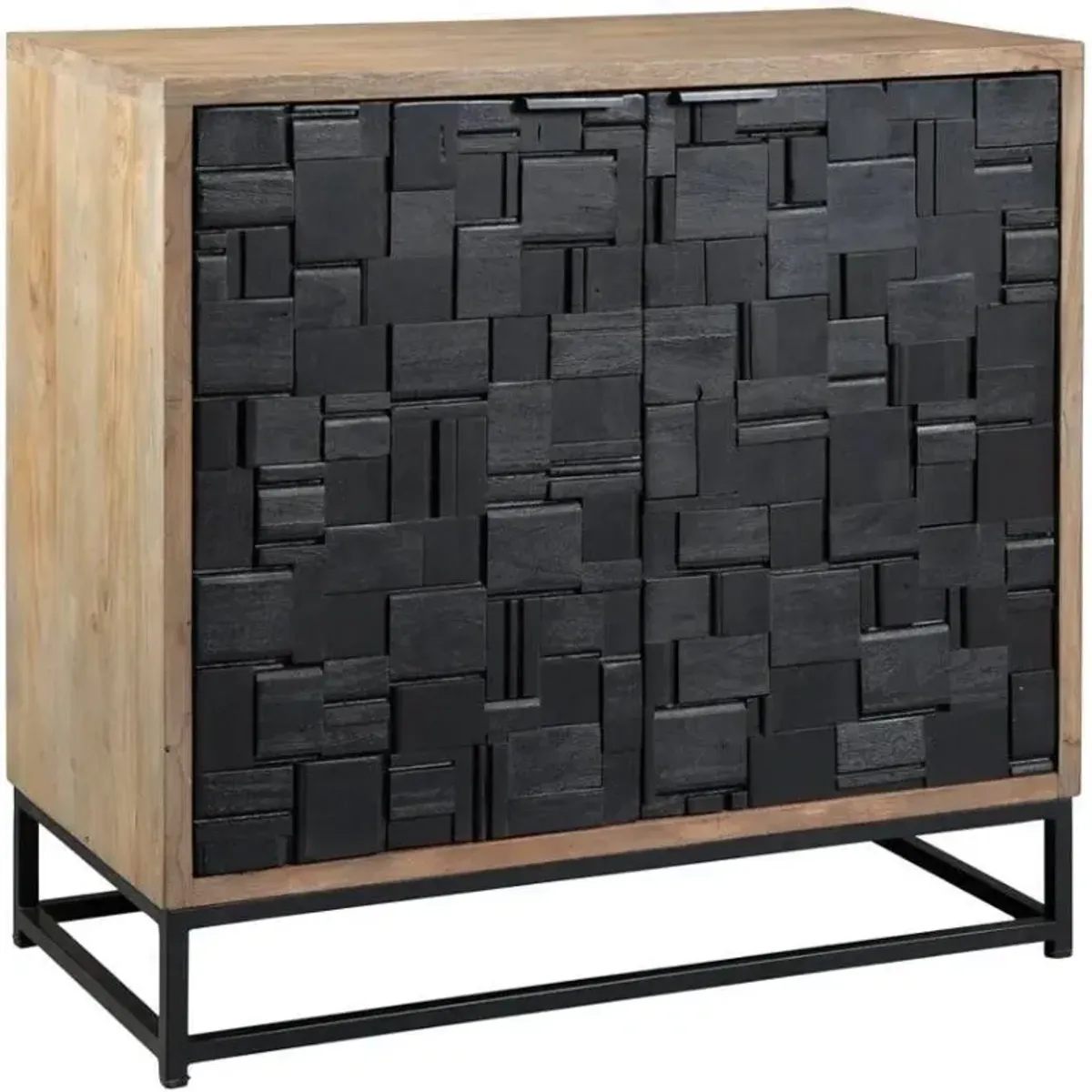 Hekman Black/Brown Accent Chest