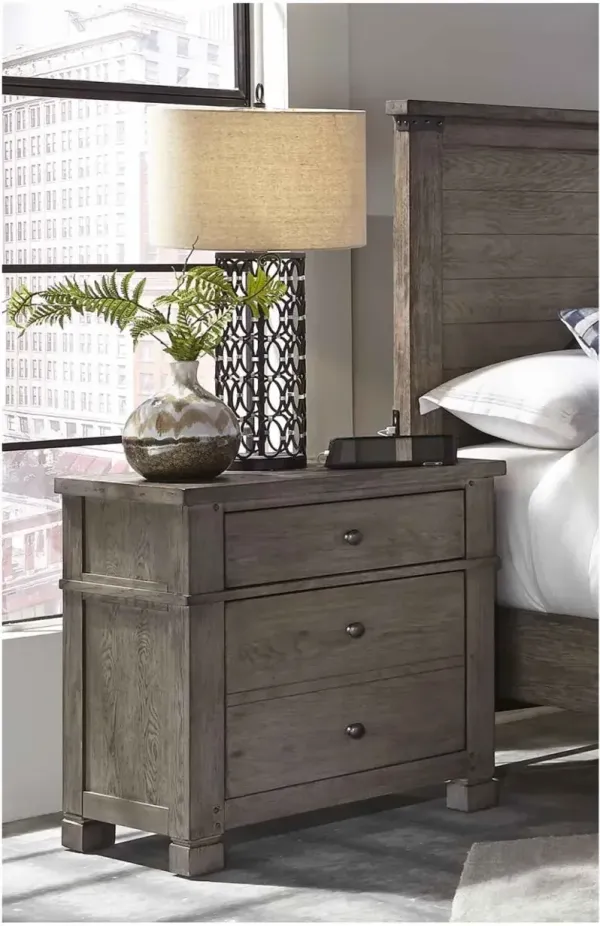 TUCKER STONE NIGHTSTAND