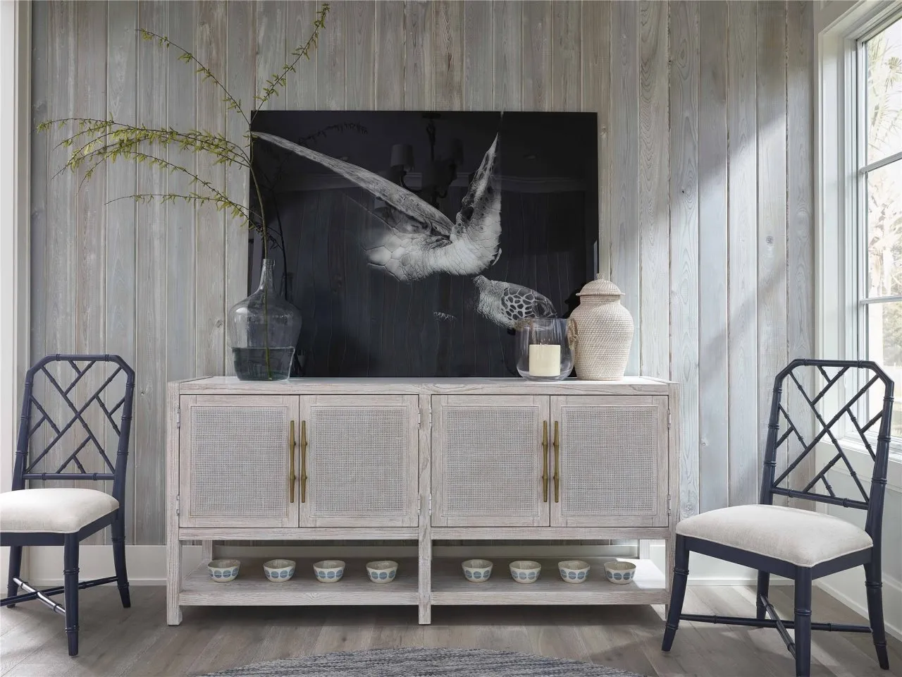 GETAWAY COASTAL LIVING HOME SEA OAT SIDEBOARD BUFFET