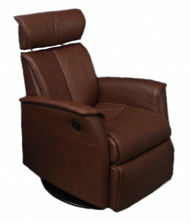 DUKE MEDIUM RELAXER POWER LEATHER RECLINER