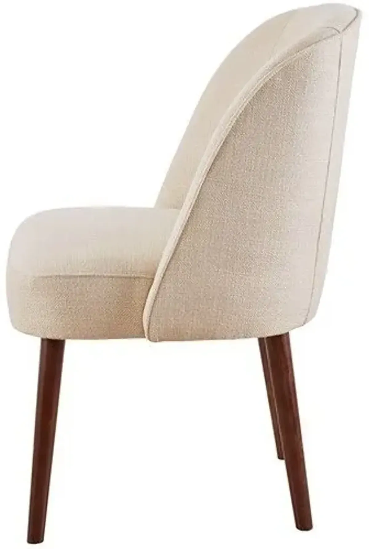 Olliix Madison Park Natural Bexley Rounded Back Dining Chair