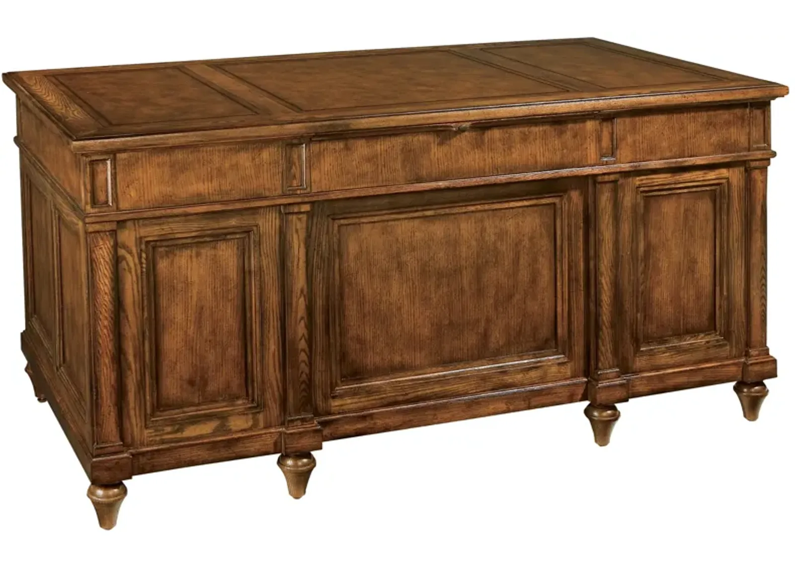 Junior Executive Desk - Ash Burl - Urban