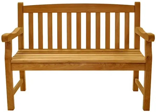 Royal Teak Classic Two-Seater Outdoor Bench
