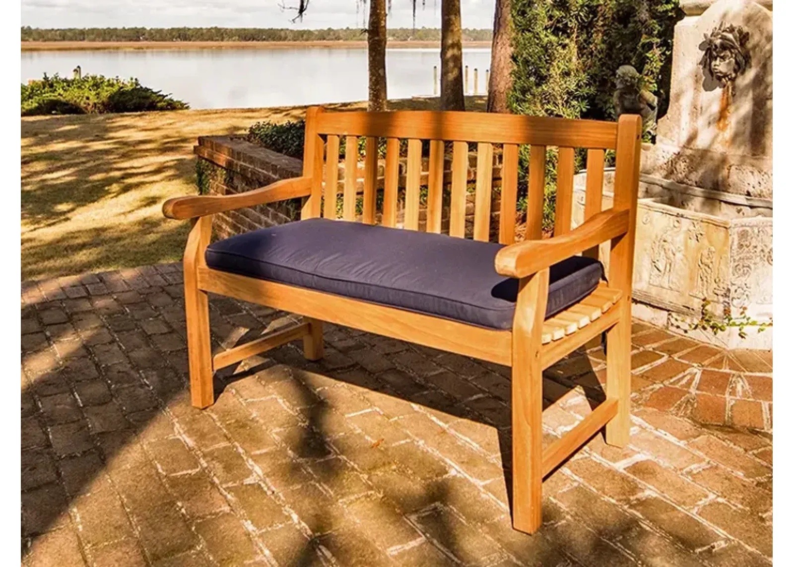 Royal Teak Classic Two-Seater Outdoor Bench