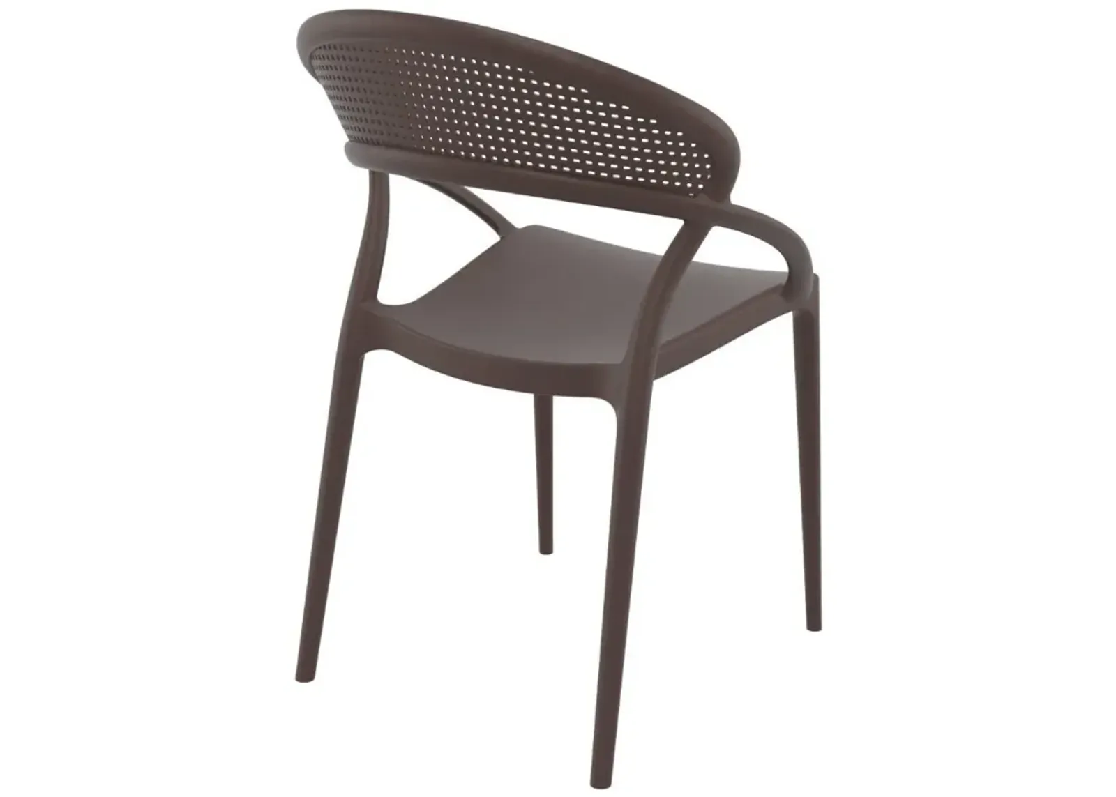 Sunset Dining Chair Brown