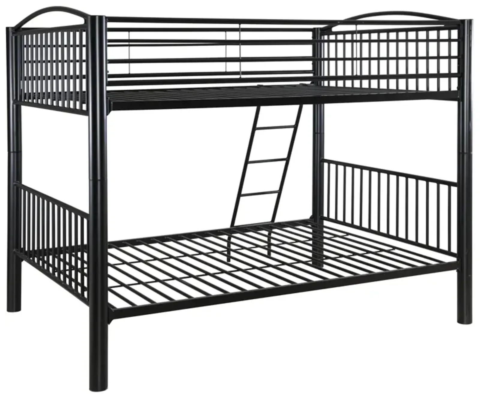 Powell Heavy Metal Black Full Over Full Bunk Bed