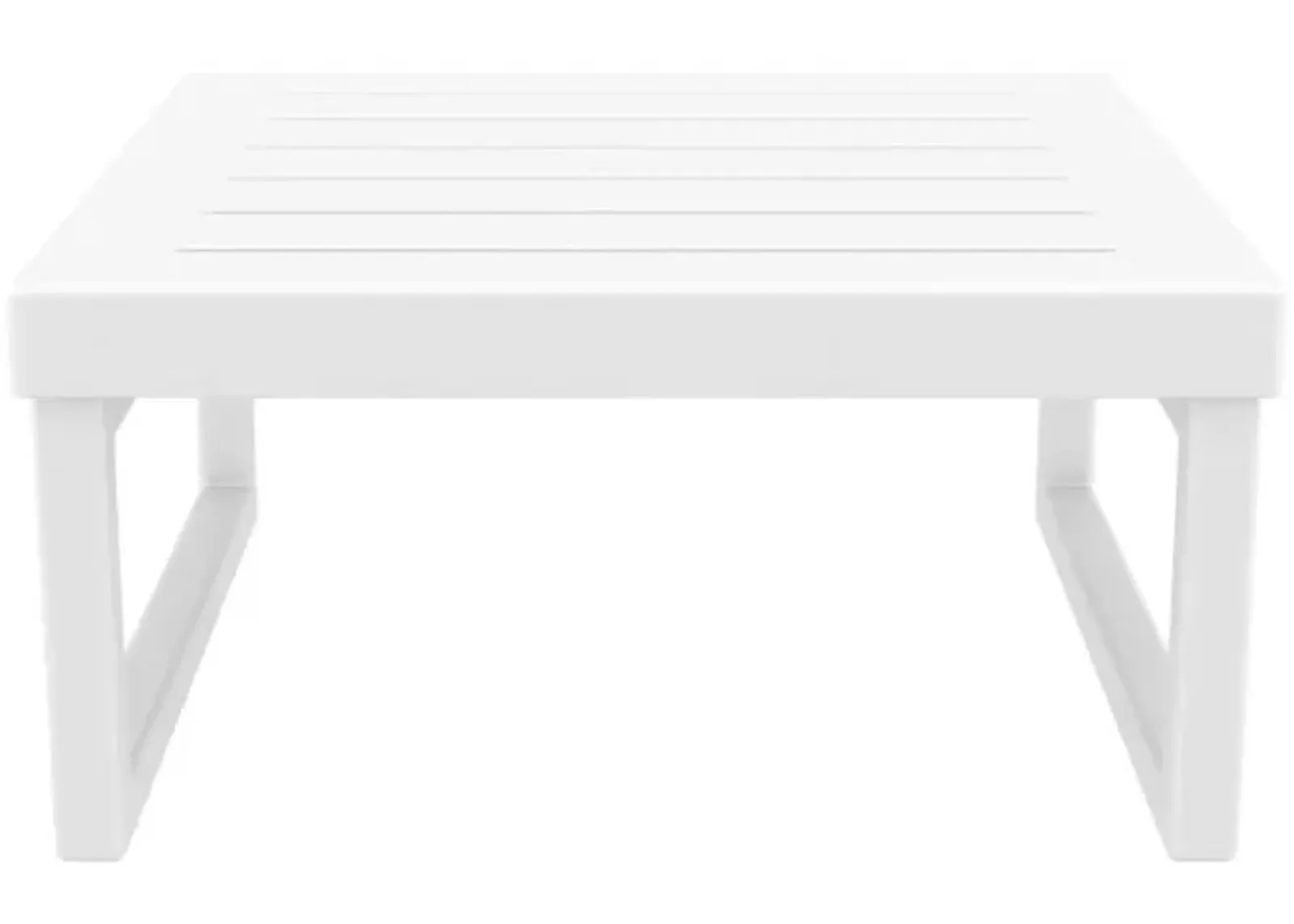 MYKONOS SQUARE COFFEE TABLE WHITE