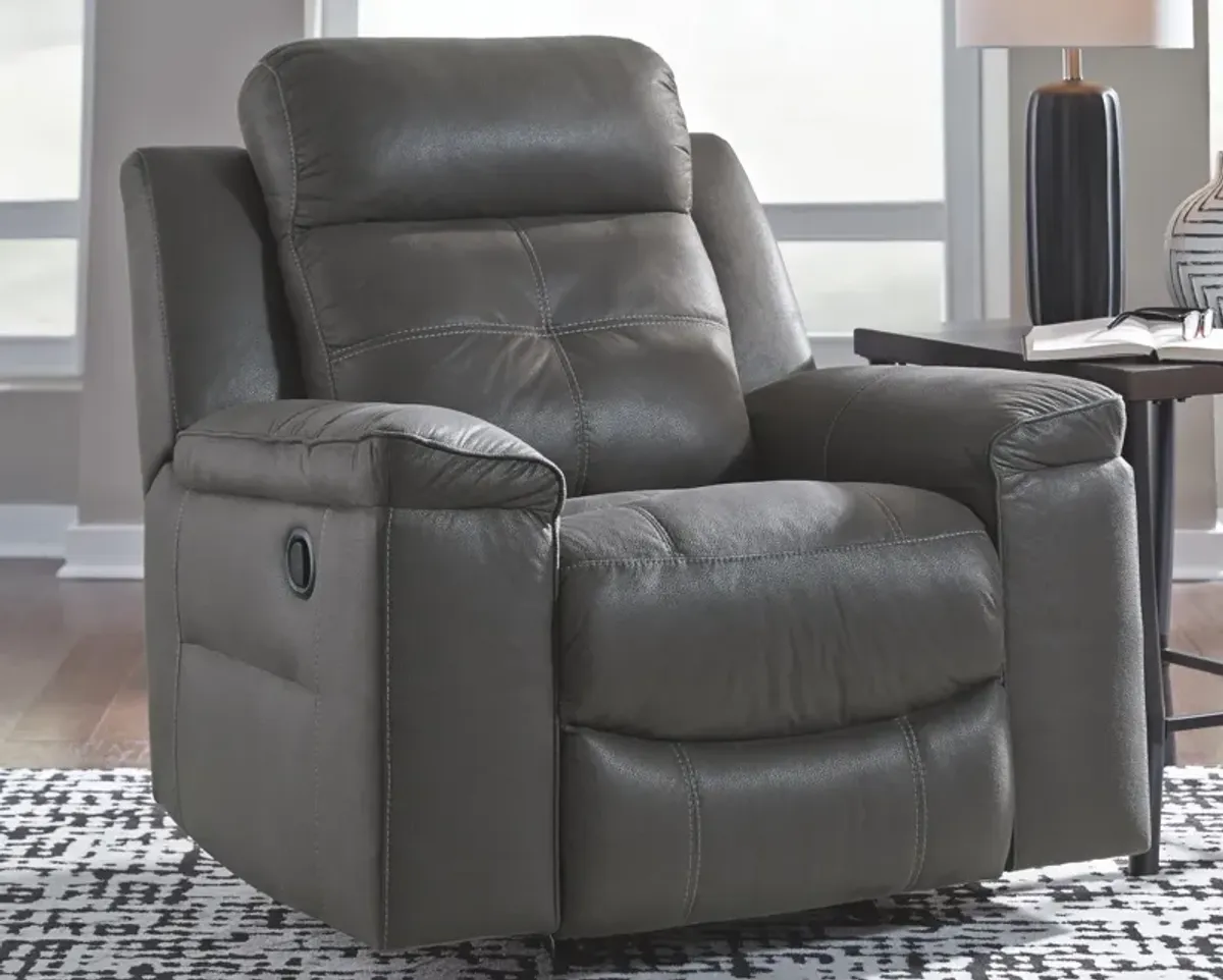 Ashley Jesolo Dark Gray Rocker Recliner