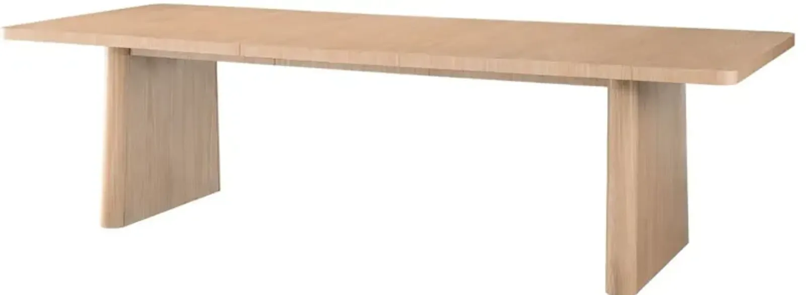 Universal Nomad White Oak Dining Table