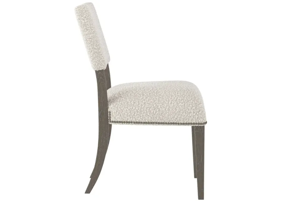 MOORE FABRIC UPHOLSTERED SIDE CHAIR