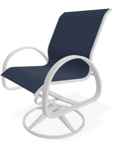 ARUBA SWIVEL TILT OUTDOOR DINING CHAIR