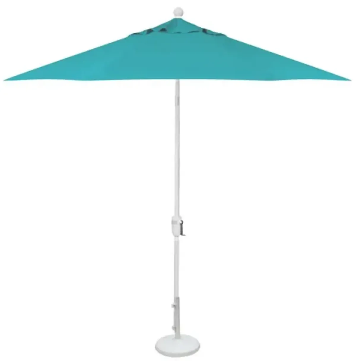 Treasure Garden Aqua 9 Foot Push Button Tilt Market Umbrella