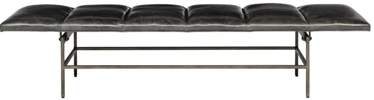 Bernhardt Ardmore Leather Bench