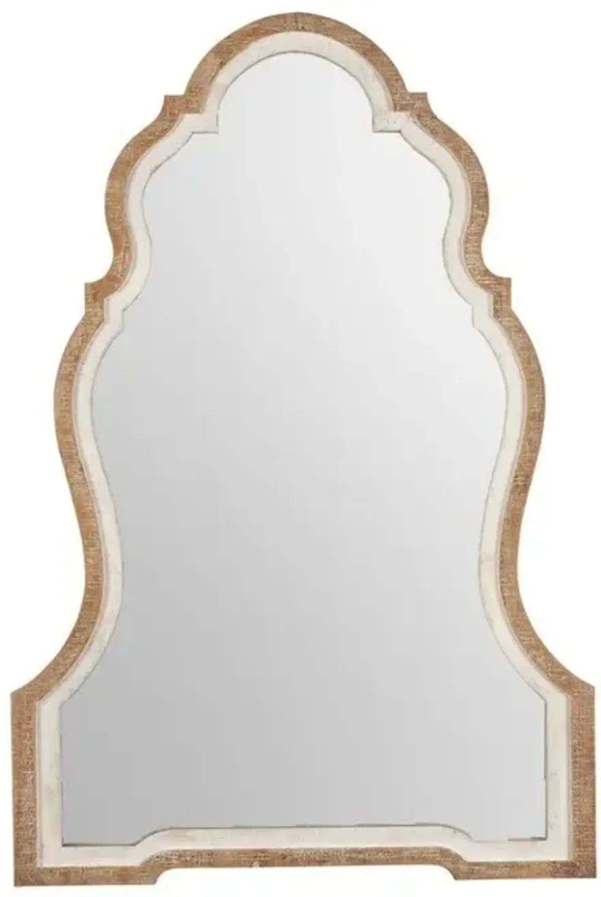 Crestview Lynden Brown Wall Mirror