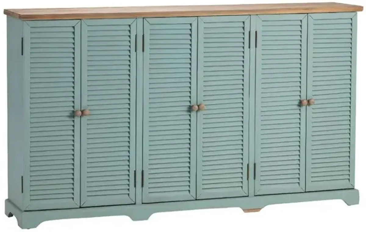 Crestview Clearwater Sea Wash Sideboard