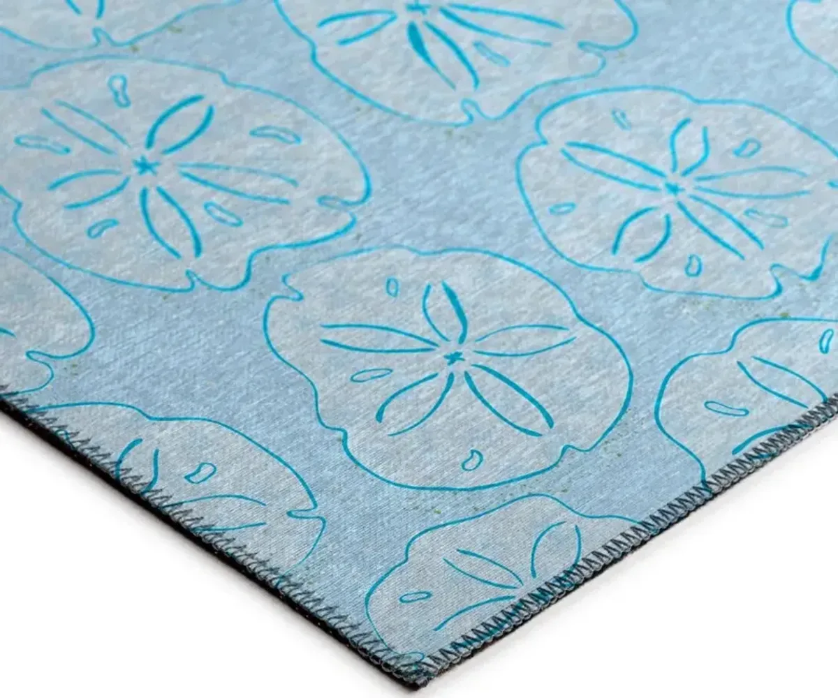 Dalyn Seabreeze Sky Coastal Sand Dollar 5'X8' Area Rug