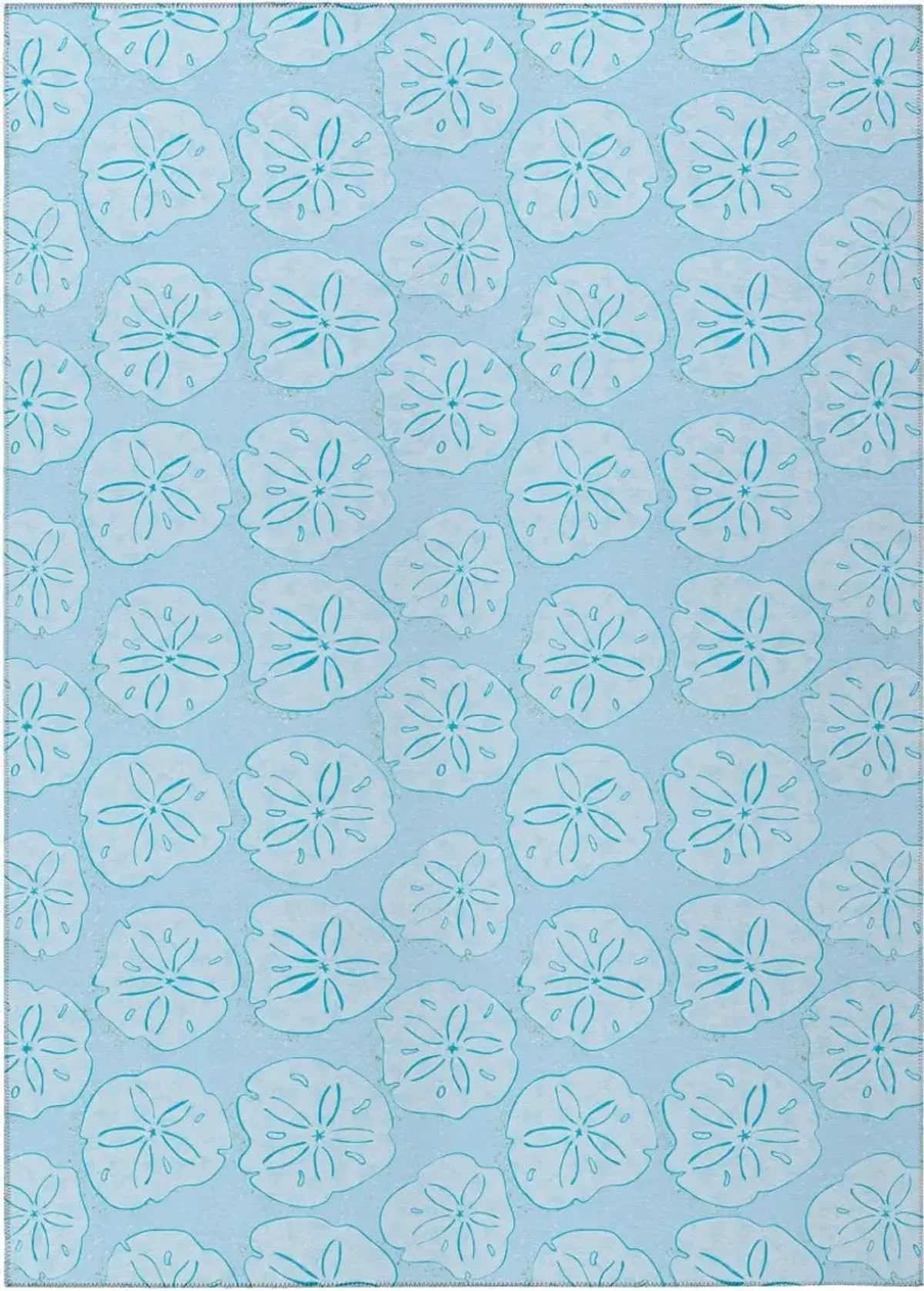 Dalyn Seabreeze Sky Coastal Sand Dollar 5'X8' Area Rug