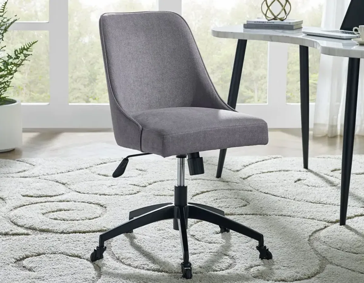 Steve Silver Kinsley Gray Home Office Desk Chair