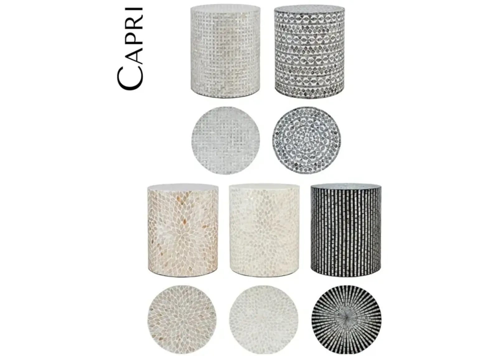 Jofran Capri Small Accent Table Sand