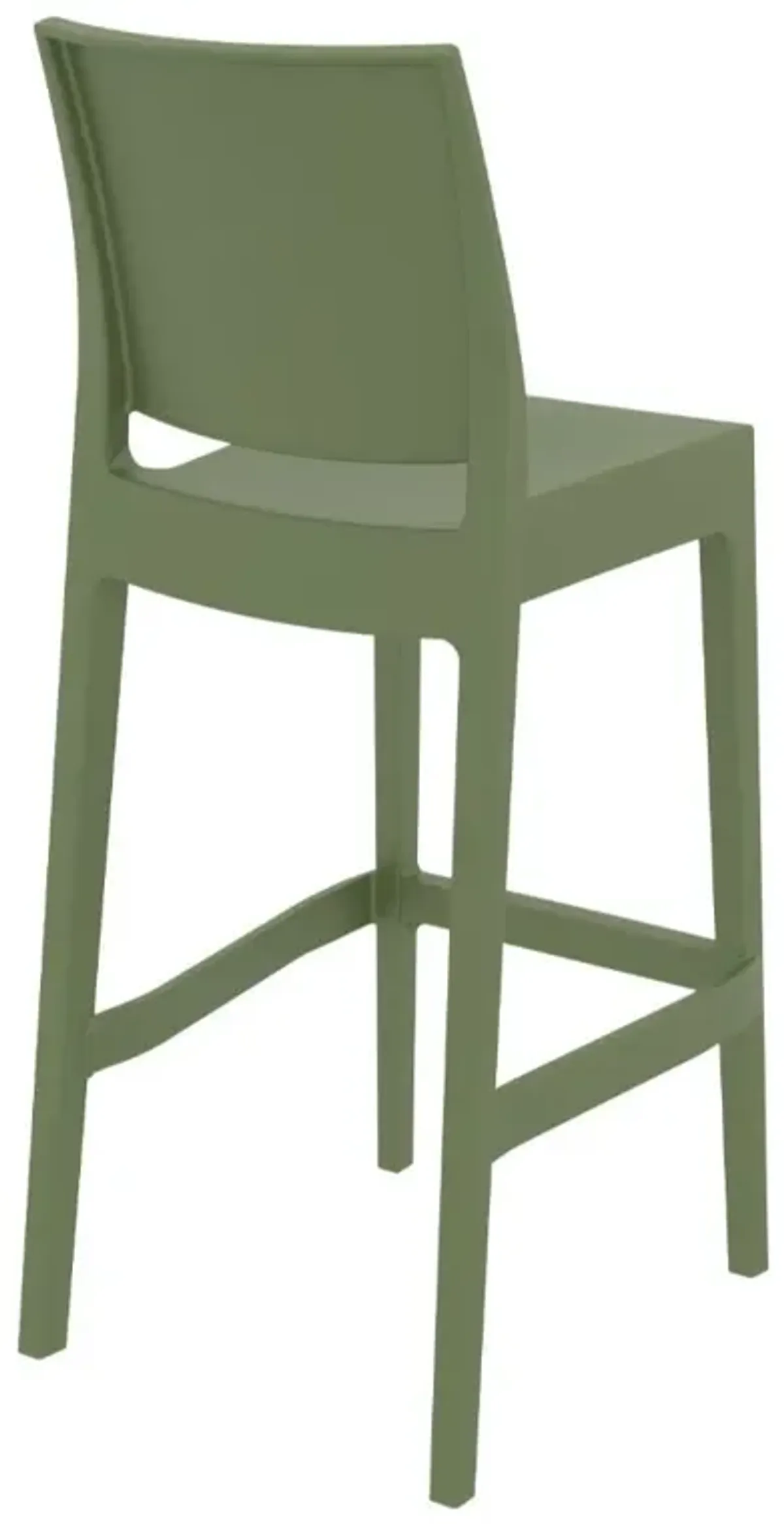 Compamia Maya Resin Bar Stool Olive Green