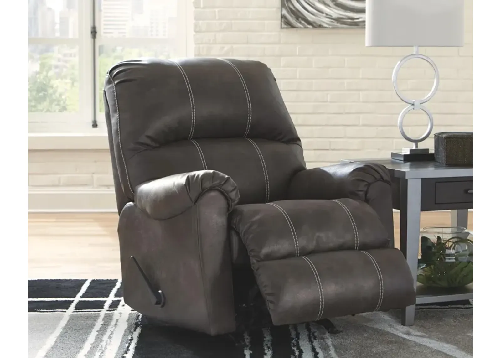 Ashley Kincord Midnight Rocker Recliner