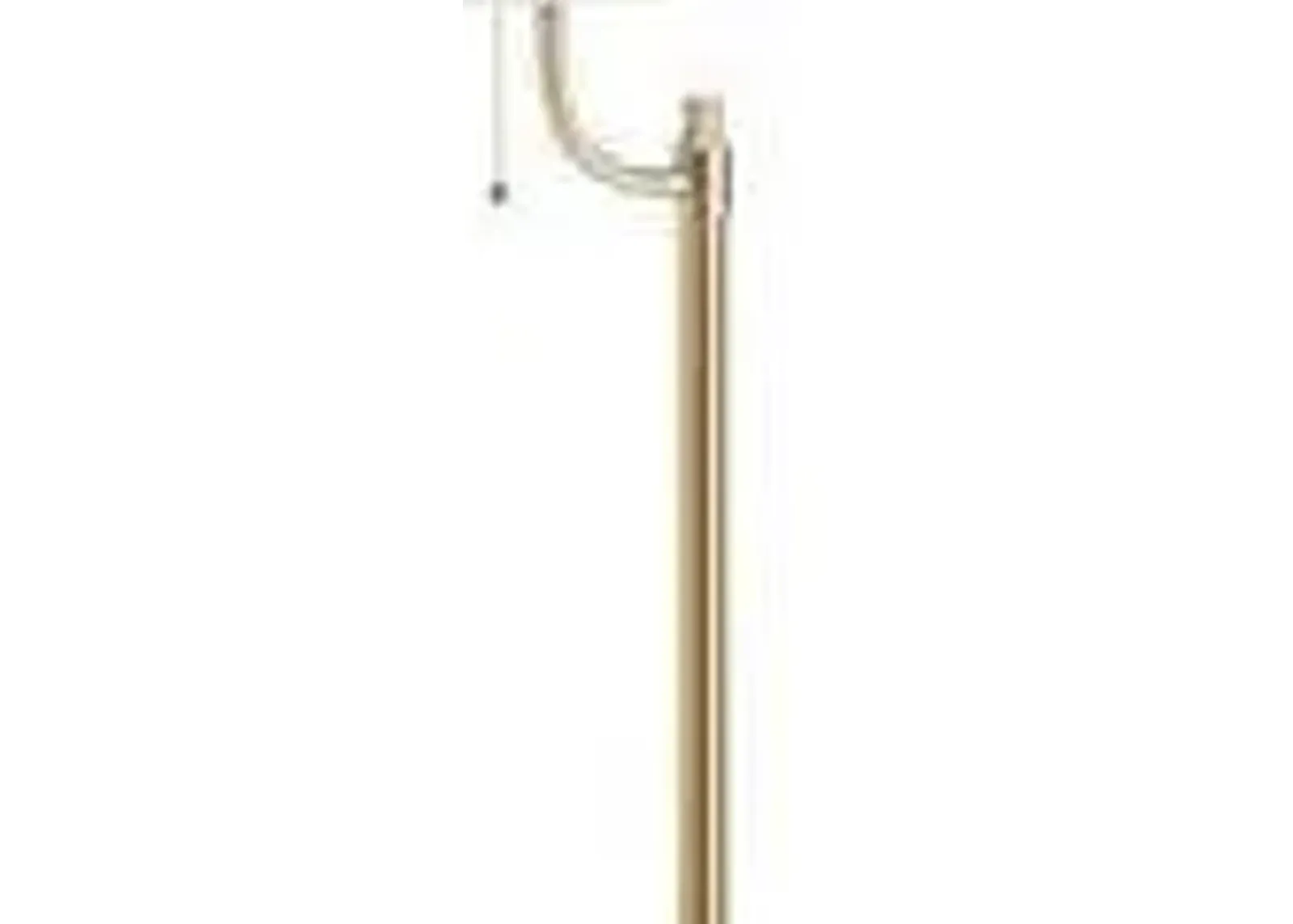 Crestview Nash White Floor Lamp